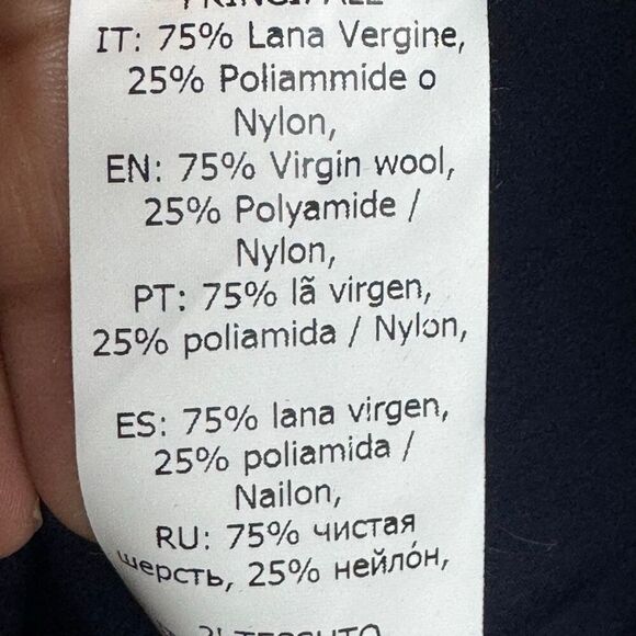 navy blue double-breasted blazer, MVP wardrobe blazers size 38 - Picture 8 of 8